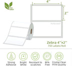 Compatible 4" x 2" Direct Thermal Labels Replacement - Image 2