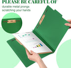 Skyygemm 48 Pcs Classification Folders Letter Size, 1 Divider Pressboard File - Image 4