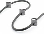 ICONIT Cable Anchors for Desk Organization Gun Metal | Premium Aluminum Cord - Image 8