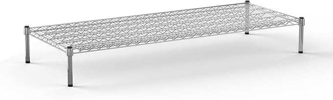 Regal Altair 24" Deep x 60" Wide x 8" Height Wire Shelving Kit | 1-Tier | NSF by Regal+Altair