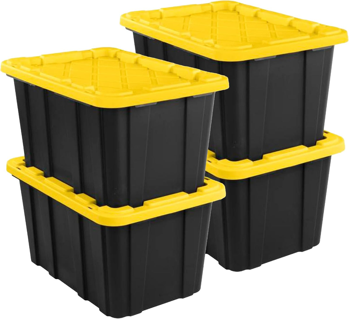 sterilite industrial storage tote with lids for garage, main product view