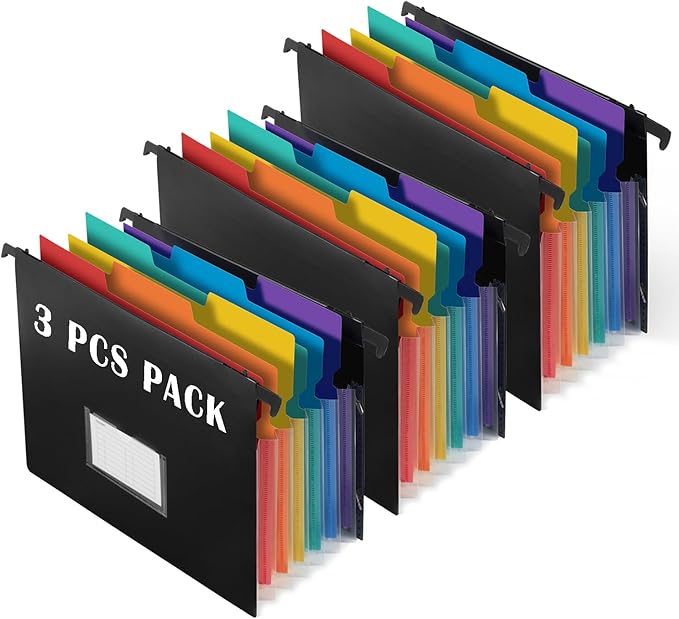 TRANBO 7-Pockets Hanging File Folder by TRANBOTrustBest