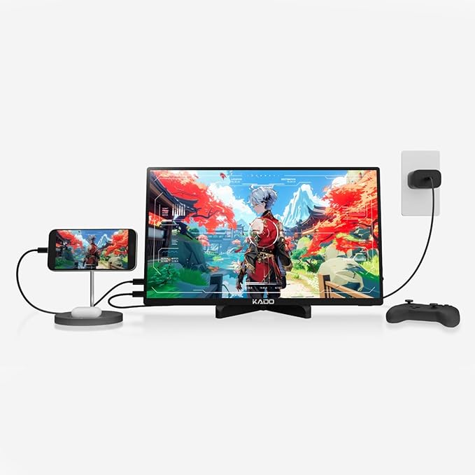 Kado Tablet Stand for Portable Monitor, Adjustable Tablet Holder Foldable - Image 5