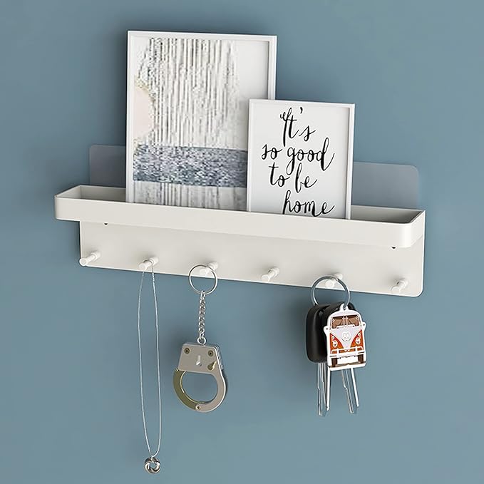 MKO Key Holder for Wall, Mail Organizer and Key Rack Wall Mount - Image 2