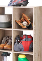 Whitmor 9 Cube Storage Organizer, Open Storage Display Bookshelf, Storage - Image 6