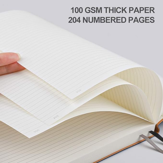 B5 College Ruled Notebook Softcover Journals- AHGXG Large Composition Notebook - Image 3