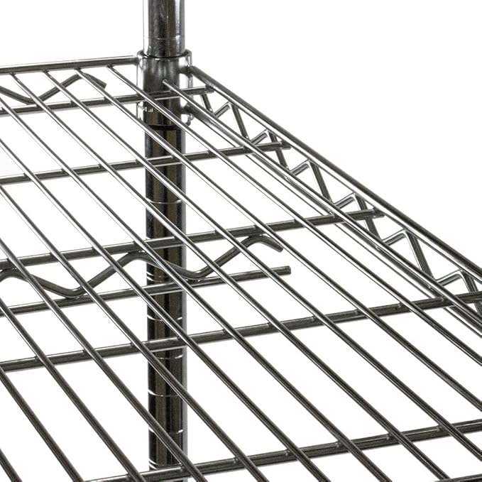 Shelving Inc. 8" d x 8" w Chrome Wire Shelving - Image 6