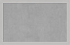 Amanti Art Silver Framed Magnetic Board 23x35 Large Vision Board