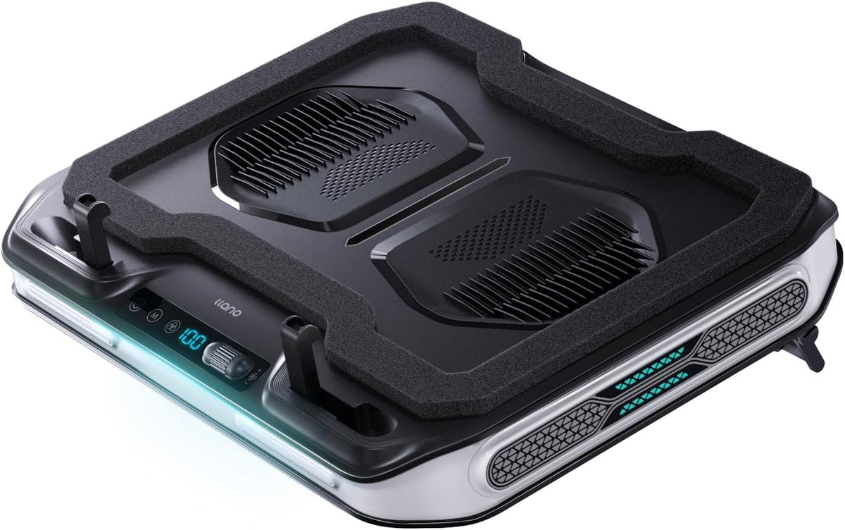 llano V11 Pro Laptop Cooling Pad, Gaming Laptop Cooler RGB Laptop Fan