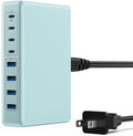 200W USB C Charger Block, GaN IV Charging Station 8 Ports, QC4.0 Fast Charging by LanLuk
