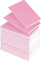 Lzerking Mini Notebooks Bulk 3.5 x 5.5 Inches 36 Pack-Pink Cover Tiny Pocket by Lzerking
