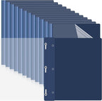 Teling 100 Pcs Plastic Report Covers by Teling