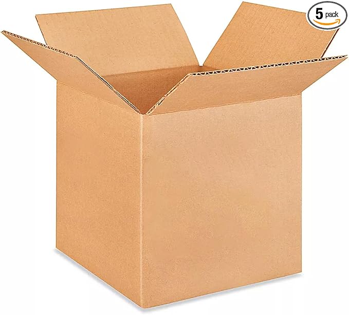 Small Cube Moving & Shipping Boxes 7 x 7 x 7 inches by IDLPackaging