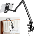 ZUZUXI Tablet Stand Holder for Desk and Bed, Adjustable Aluminum Foldable Arm by Unknown
