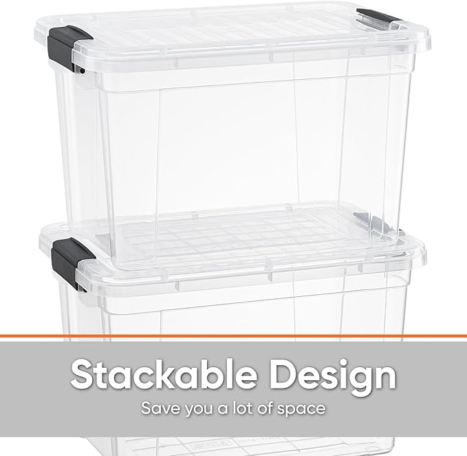 Superio Clear Storage Boxes - Image 4