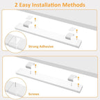 maylit Under Cabinet Lighting Plug in, Renter Friendly Lamp, Wired 110V 120V - Image 6