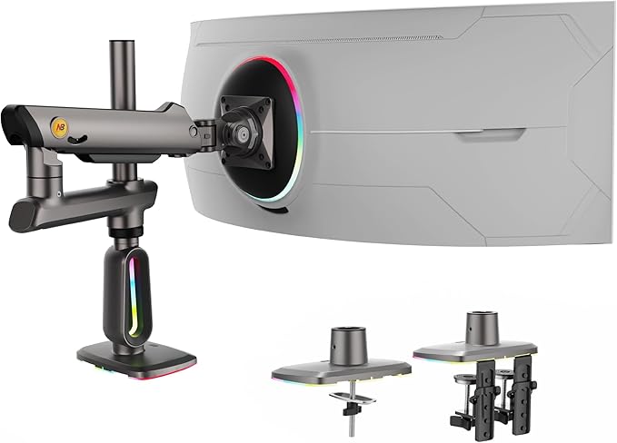 NB Extra Height Gaming Monitor Arm by NBERGONOMIC