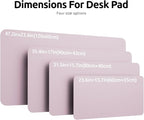 YSAGi Leather Desk Protector, Office Mat, Large Mouse Mat, Non-Slip PU Leather - Image 8