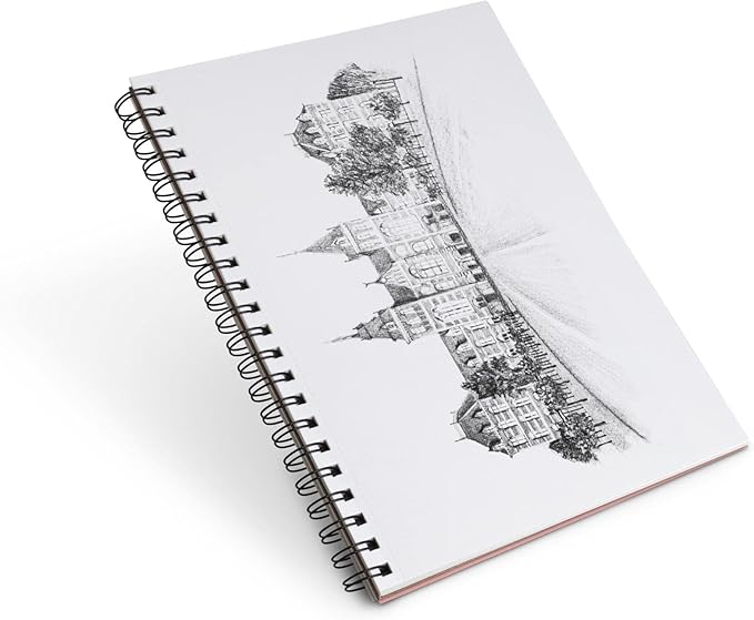 Elan A4 Sketchbook, 80 Sheets Italian Paper 80 lb/120 GSM, Acid-Free Sketch - Image 7