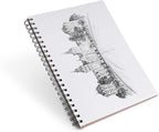 Elan A4 Sketchbook, 80 Sheets Italian Paper 80 lb/120 GSM, Acid-Free Sketch - Image 7