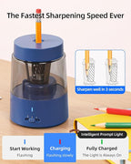ZMOL Electric Rechargeable Pencil Sharpener, Automatic Pencil Sharpeners Kids - Image 6