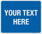 Personalized Custom Blue Background Customize