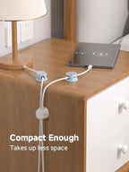 Magnetic Cable Clips, Adjustable Cord Holder Management, Adhesive Wire Keeper - Image 7
