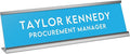 Custom Engraved Desk Plate | Personalized by 904Custom