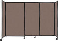 Versare Straightwall Sliding Portable Wall Partition | Freestanding Office by VERSARE