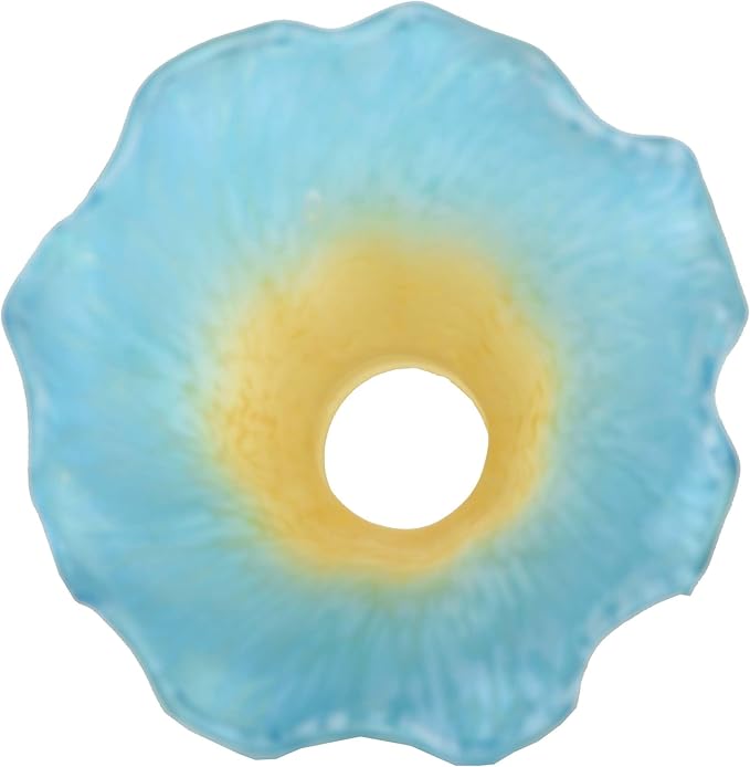 Bieye LS14S Lily Flower Blown Glass Lampshade - Image 3