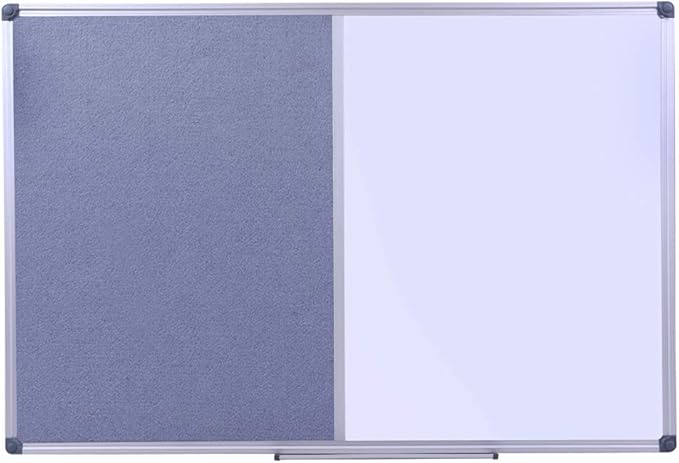 DexBoard 36 x24 inch Cork & Dry Erase Combo Board - Image 2