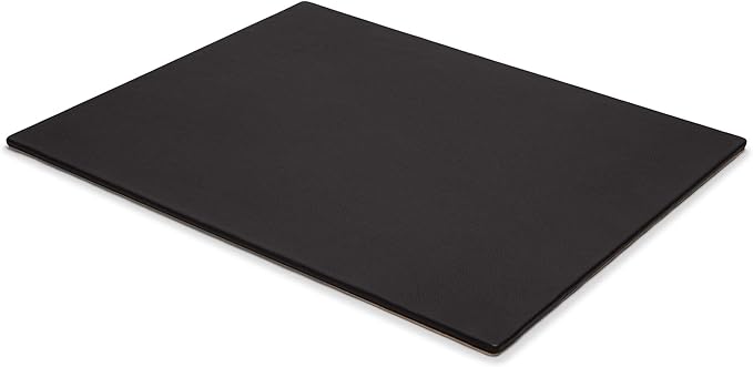 Leatherology Black Onyx Classic Desk Pad – Full-Grain Leather Office Mat - Image 2