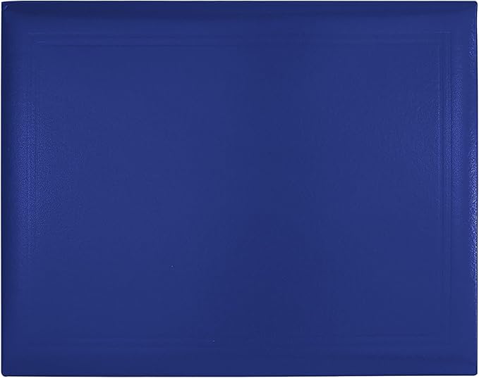 GraduationMall 8.5"x11" Smooth Padded Diploma Cover Certificate Holder Royal - Image 2