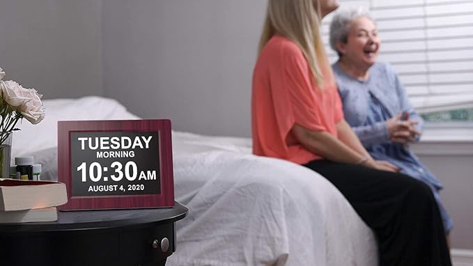 American Lifetime, New Version, Day Clock Extra Large Impaired Vision Digital - Image 9