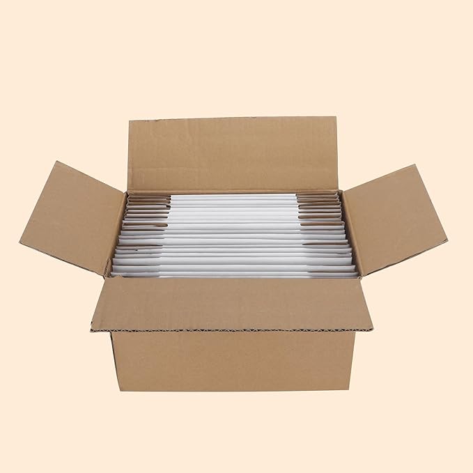 PHAREGE 6x4x2 inch Shipping Boxes Bulk 25 Pack White, Tab Lock Tuck Top Mailer - Image 7