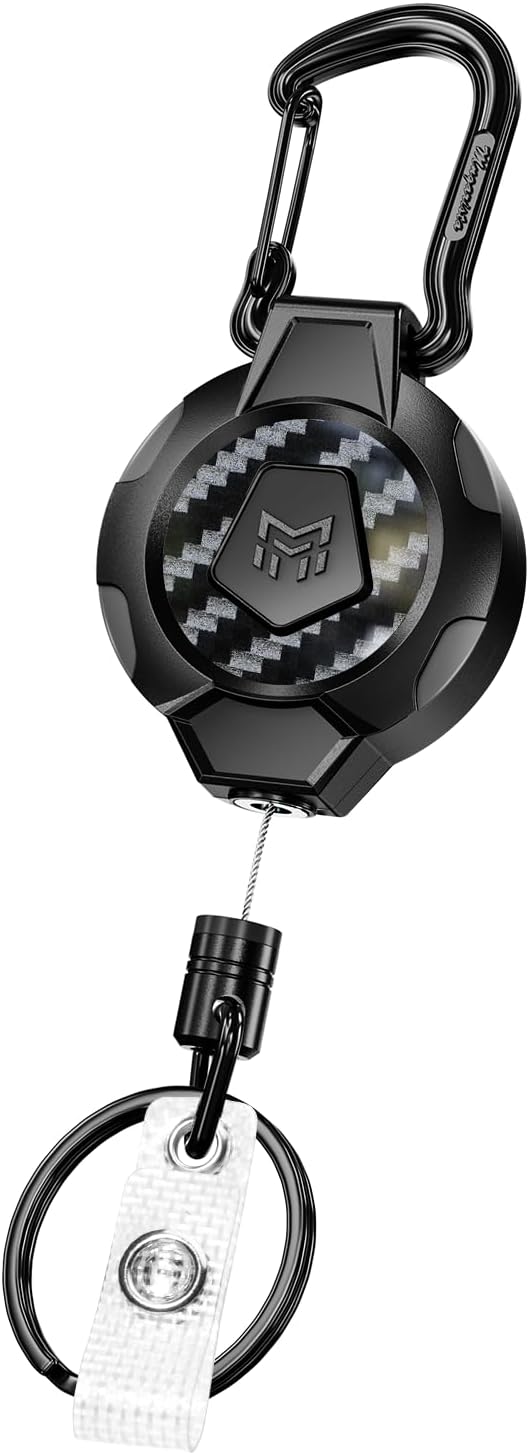 MNGARISTA Upgraded Version Retractable Keychain, 10 OZ Retraction, 31.5" by MNGARISTA