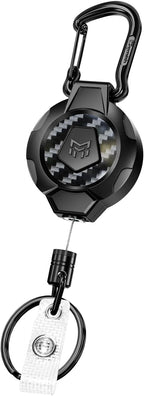 MNGARISTA Upgraded Version Retractable Keychain, 10 OZ Retraction, 31.5" by MNGARISTA