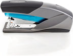 Swingline Stapler, 25 Sheet Capacity, Optima 25, Jam Free, Reduced Effort, Soft Grip, Blue and Gray (66404) (Pack of 6)