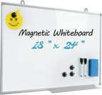 Magnetic Writeboard 18X24 Dry Erase Board Hanging & Wall Mounted Whiteboard S by JYYPWB