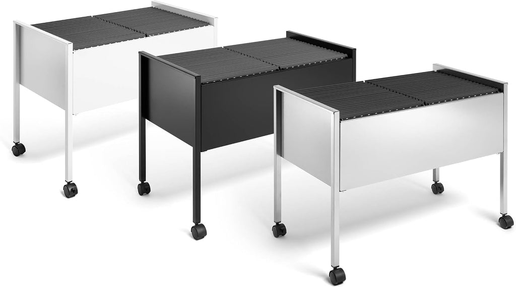 Durable ECO Suspension File Trolley for 100 A4 - Grey Black/Silver