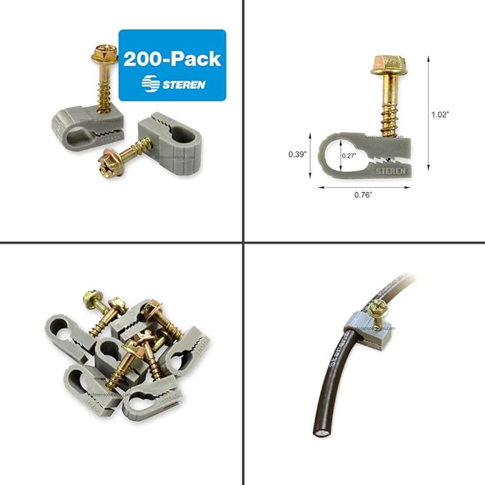 STEREN Coaxial Cable Clips - Image 7