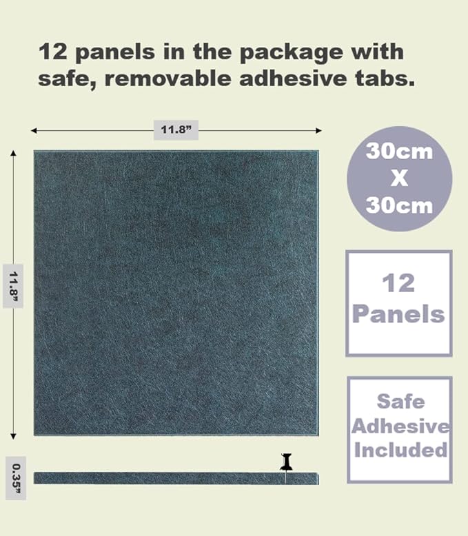 DECORITA Dark Green Bulletin Board | Large Cork Boards Alternative - Image 3