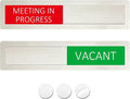 Vacant Meeting in Progress Privacy Sign, Vacant Occupied Sign by LoYinLo