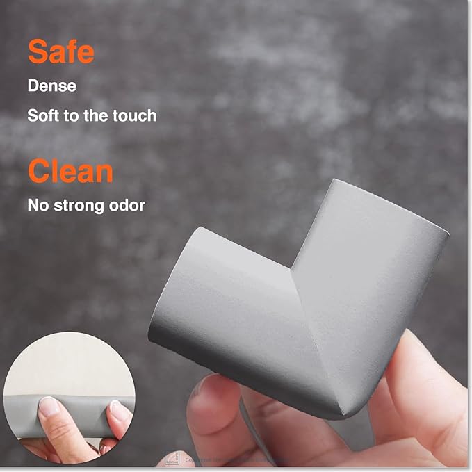 Roving Cove HeftyFit Edge Corner Protector Baby Proofing, Heavy-Duty, Soft NBR - Image 3
