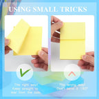 Early Buy Sticky Notes 3x3 Self-Stick Notes Yellow Color 6 Pads, 100 Sheets/Pad - Image 3