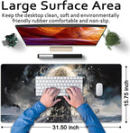 Dark Magic Large Mouse Pad Gaming MTG Playmat Original Paint Desk Mat Adventure - Image 6