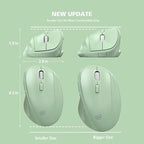 Ergonomic Wireless Mouse with USB Receiver - Image 7