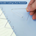 1800 Paper Clips Assorted Sizes Large, Medium and Small, Durable and Rustproof - Image 4