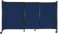 Versare Straightwall Sliding Portable Wall Partition | Freestanding Office by VERSARE
