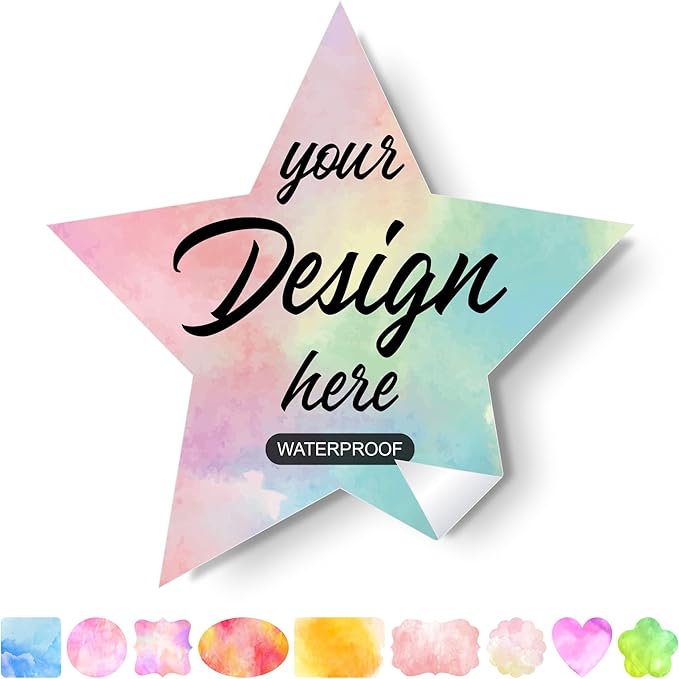 Custom Stickers Personalized Labels by AHEADGOODS